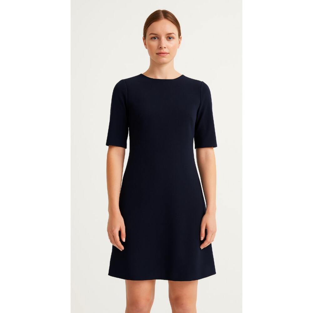 MM.LaFleur The Emily Tailored Workwear Dress Minimalist 3/4 Sleeve Office 4